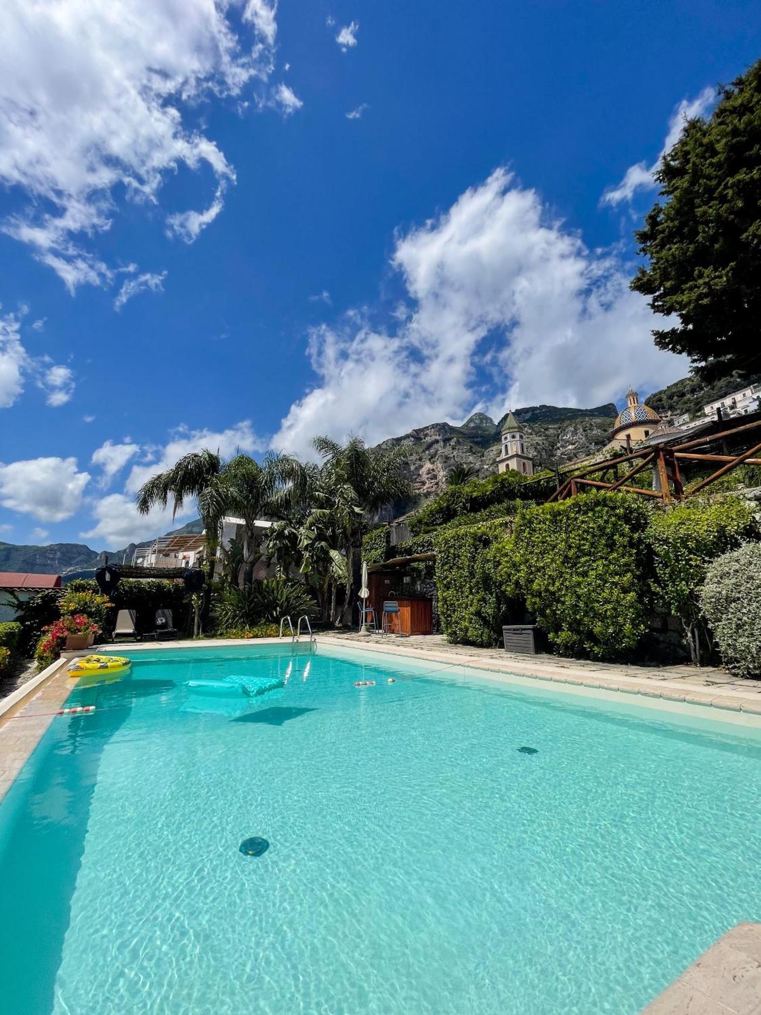Masa Villas-Masasette Luxury Villa Praiano Exterior foto